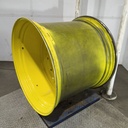 38"W x 46"D, John Deere Yellow 12-Hole Stub Disc , -1.25" Offset