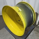 23"W x 38"D, John Deere Yellow 20-Hole Dolly Dual , -16.19" Offset