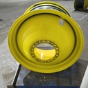23"W x 38"D, John Deere Yellow 20-Hole Dolly Dual , -16.38" Offset