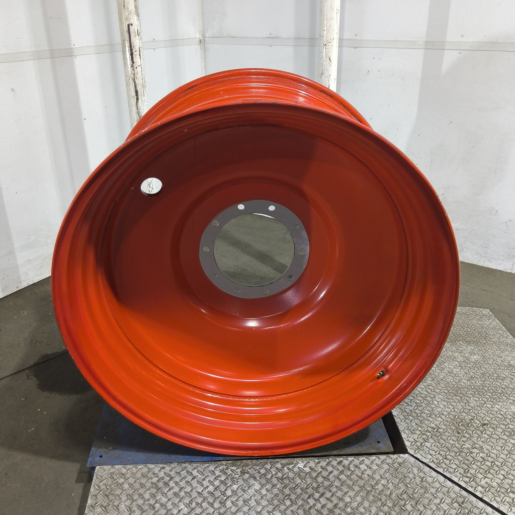 25"W x 42"D, Fendt/Agco Red 10-Hole Formed Plate , -2.38" Offset