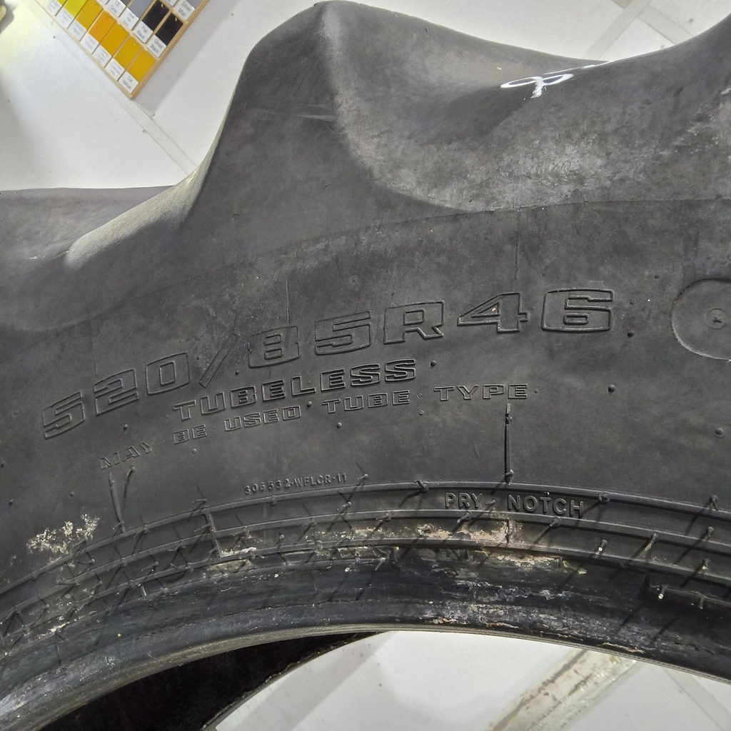 520/85R46 Goodyear Farm Special Sure Grip Radial TD8 R-2 158B 75%