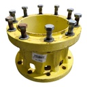 10-Hole 10"L Hub Extension, John Deere Yellow