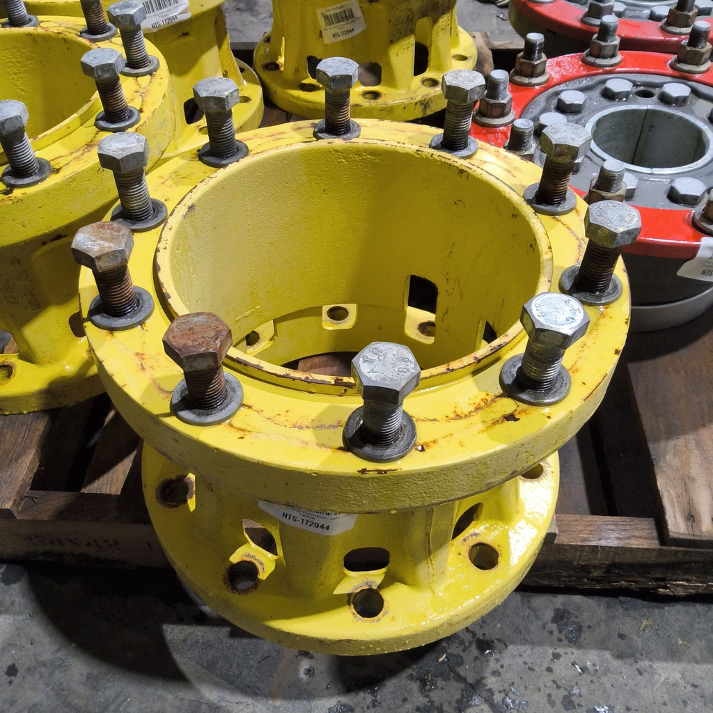 10-Hole 10"L Hub Extension, John Deere Yellow