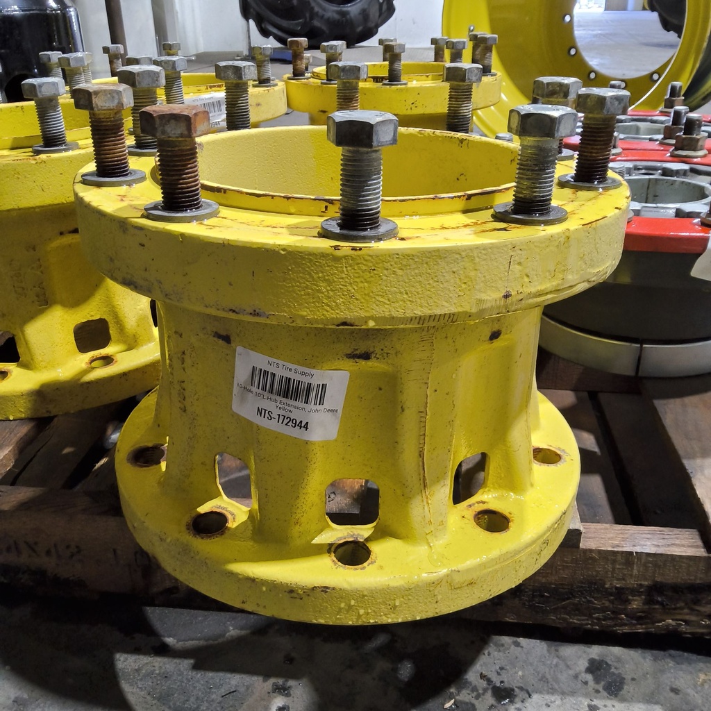 10-Hole 10"L Hub Extension, John Deere Yellow