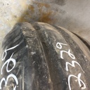11.00/-16 Firestone Champion Guide Grip 4-Rib F-2M on John Deere Yellow 8-Hole Implement 35%