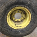 11.00/-16 Goodyear Farm Dyna Rib SL F-2M on John Deere Yellow 8-Hole Implement 55%
