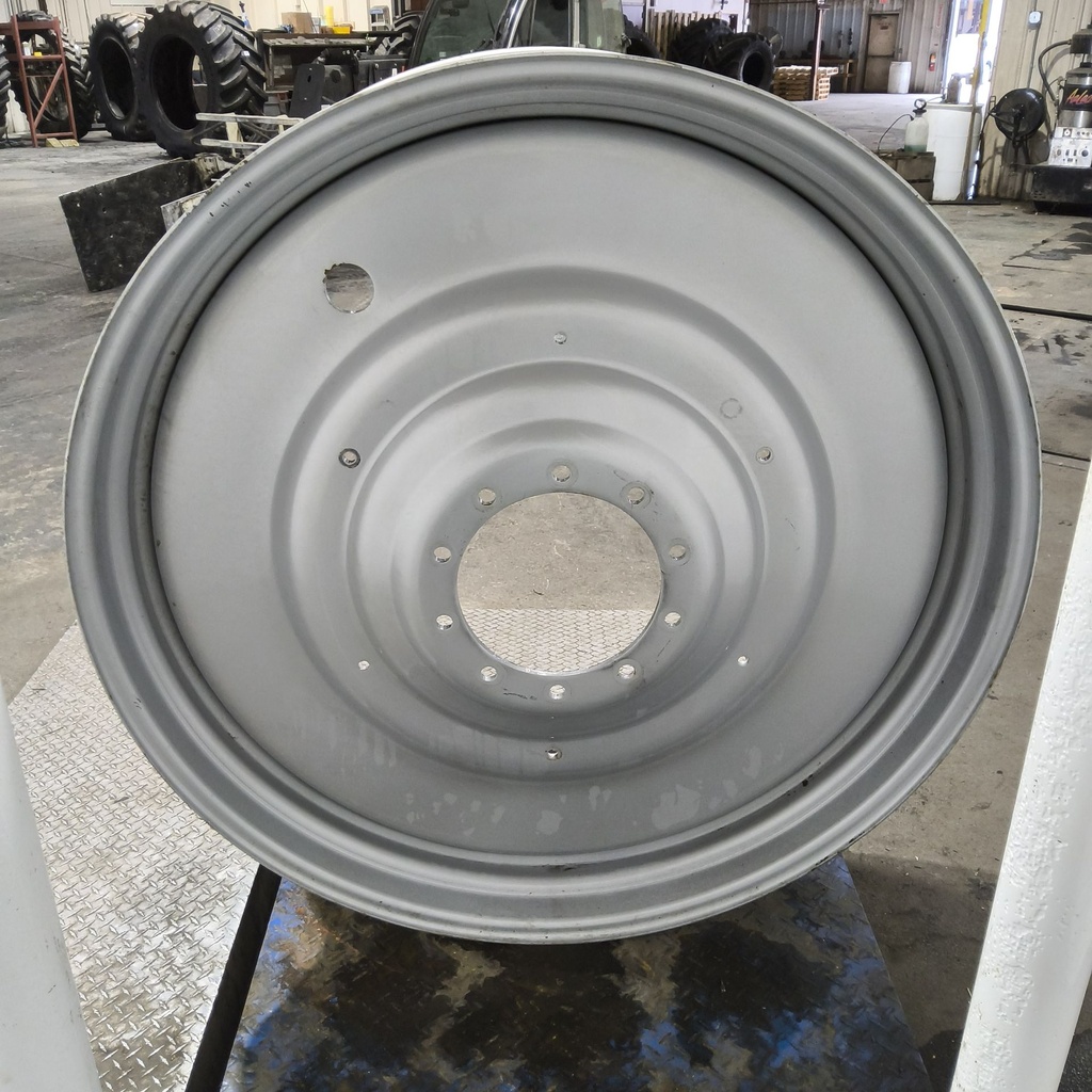 15"W x 50"D, Case IH Silver Mist 10-Hole Formed Plate , -9.25" Offset