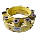 10-Hole 5"L Hub Extension, John Deere Yellow