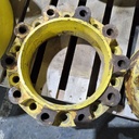 10-Hole 5"L Hub Extension, John Deere Yellow