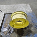 7"W x 15"D, John Deere Yellow 6-Hole Implement , 2.12" Offset