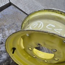 7"W x 15"D, John Deere Yellow 6-Hole Implement , 2.12" Offset