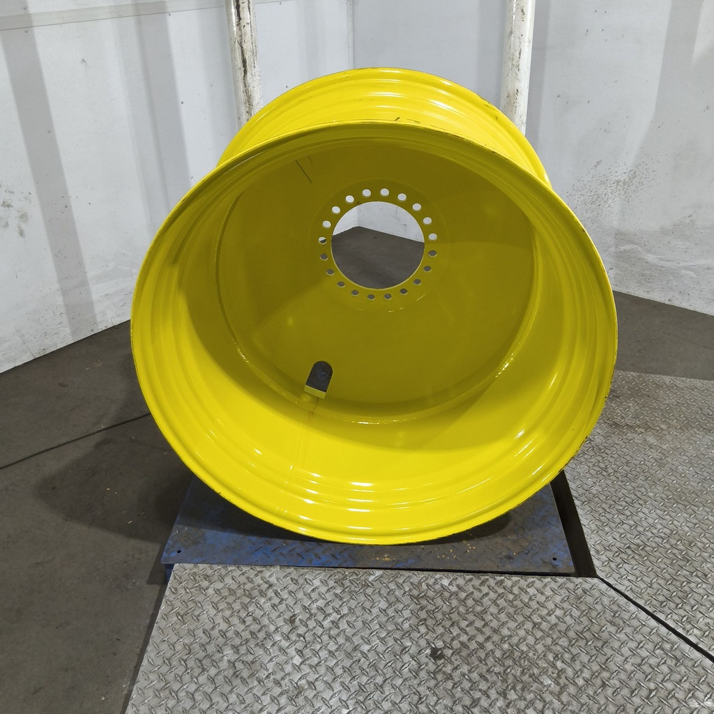23"W x 38"D, John Deere Yellow 20-Hole Dolly Dual