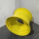 20"W x 26"D, John Deere Yellow 10-Hole Formed Plate , -2.62" Offset