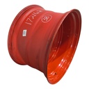 23"W x 38"D, Fendt/Agco Red 12-Hole Formed Plate , -2.69" Offset