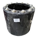 12 to 12-Hole 17.75"L Hub Extension, Black
