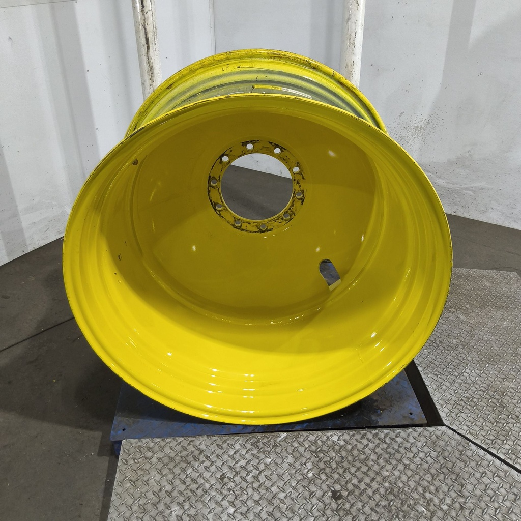 23"W x 38"D, John Deere Yellow 10-Hole Dolly Dual-Inside , -16.38" Offset