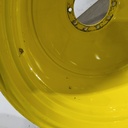 23"W x 38"D, John Deere Yellow 10-Hole Dolly Dual-Inside , -16.38" Offset