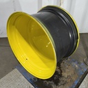 23"W x 38"D, John Deere Yellow 10-Hole Dolly Dual , -14.38" Offset