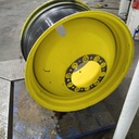 23"W x 38"D, John Deere Yellow 10-Hole Dolly Dual , -14.38" Offset