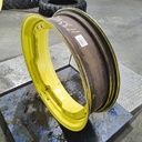 10"W x 34"D, John Deere Yellow 12-Hole Waffle Wheel (Groups of 3 bolts)
