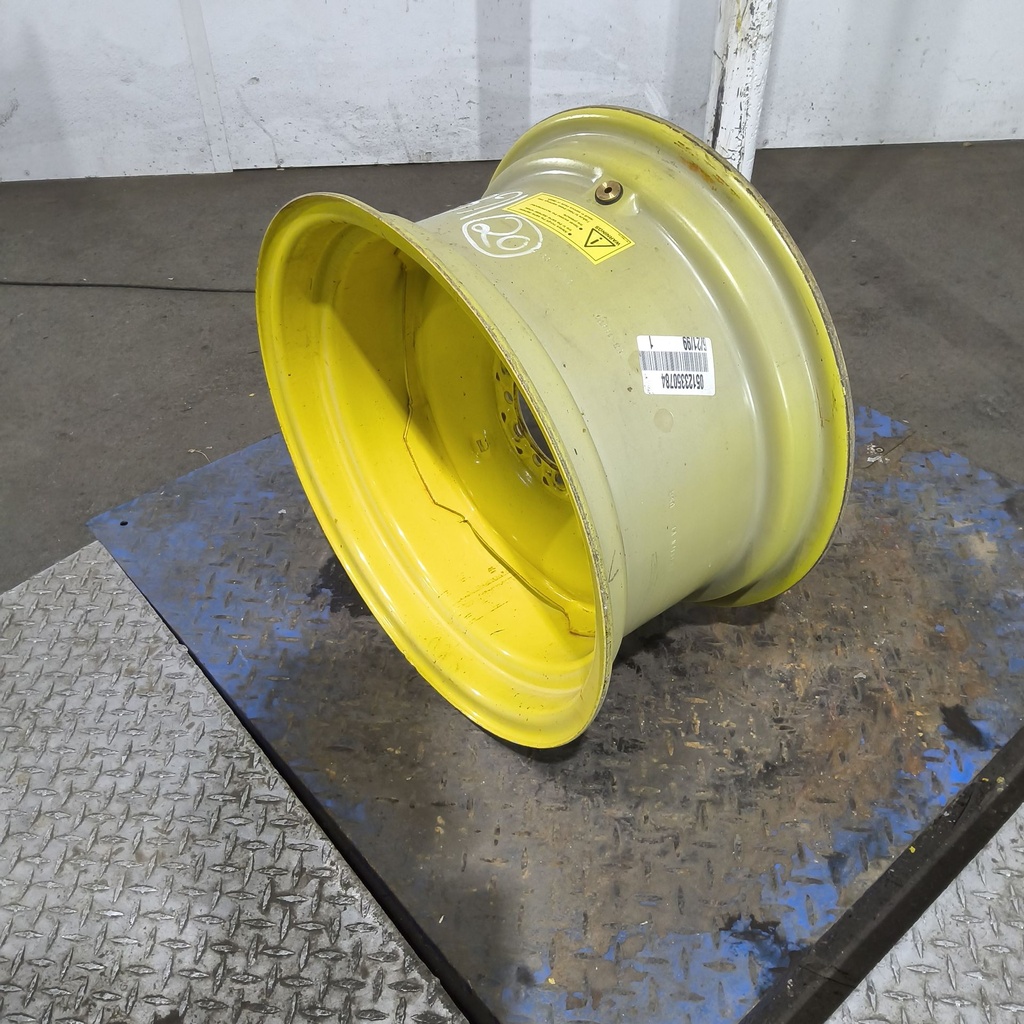 11"W x 20"D, John Deere Yellow 6-Hole Implement , 1.62" Offset