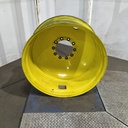 16"W x 38"D, John Deere Yellow 10-Hole Dolly Dual , -13.12" Offset