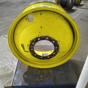16"W x 38"D, John Deere Yellow 10-Hole Dolly Dual , -13.12" Offset