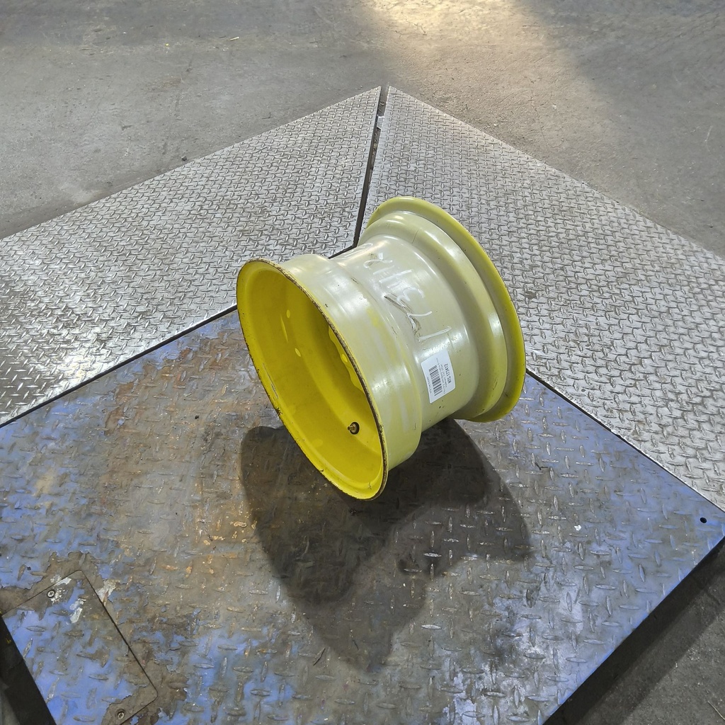 10"W x 15"D, John Deere Yellow 8-Hole Implement , 0.62" Offset
