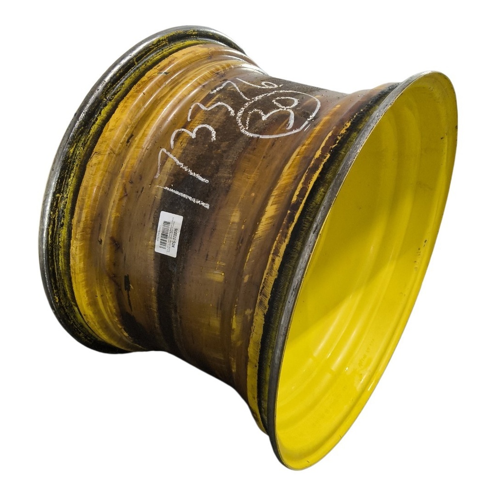 20"W x 30"D, John Deere Yellow 12-Hole Waffle Wheel (Groups of 3 bolts)
