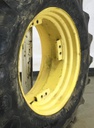 15"W x 30"D, John Deere Yellow 8-Hole Rim with Clamp/U-Clamp (groups of 2 bolts)