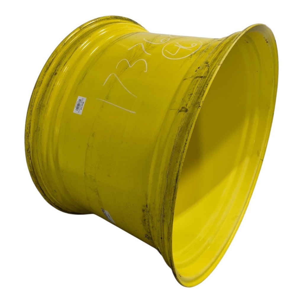 30"W x 46"D, John Deere Yellow 16-Hole Straddle Dual - Outside Dual , -26.88" Offset