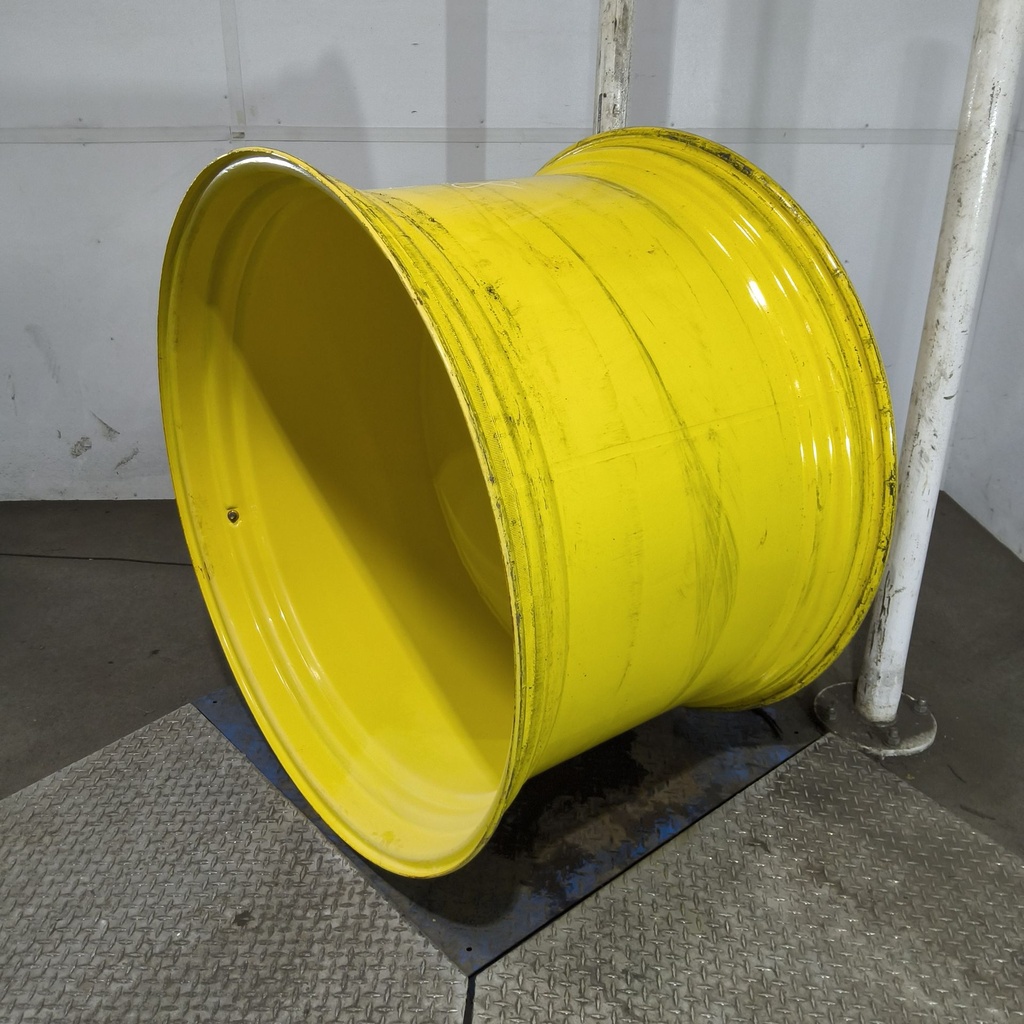 30"W x 46"D, John Deere Yellow 16-Hole Straddle Dual - Outside Dual , -26.88" Offset