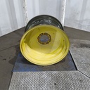 16"W x 26"D, John Deere Yellow 8-Hole Formed Plate , 2.12" Offset