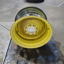 16"W x 26"D, John Deere Yellow 8-Hole Formed Plate , 2.12" Offset