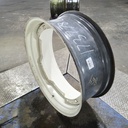 13"W x 34"D, Ford / New Holland White 8-Hole Waffle Wheel (Groups of 2 Bolts)