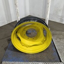 8"W x 24"D, John Deere Yellow 8-Hole Rim with Clamp/U-Clamp (groups of 2 bolts)