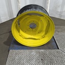 15"W x 28"D, John Deere Yellow 8-Hole Rim with Clamp/U-Clamp (groups of 2 bolts)