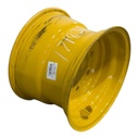 13"W x 18"D, John Deere Construction Yellow 8-Hole Flat Plate , 0.75" Offset