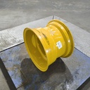 13"W x 18"D, John Deere Construction Yellow 8-Hole Flat Plate , 0.75" Offset