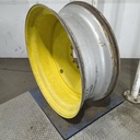 16"W x 46"D, John Deere Yellow 10-Hole Formed Plate , -8.88" Offset