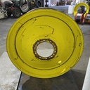16"W x 46"D, John Deere Yellow 10-Hole Formed Plate , -8.88" Offset