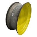 16"W x 46"D, John Deere Yellow 10-Hole Formed Plate , -8.88" Offset