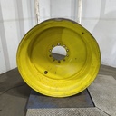 16"W x 46"D, John Deere Yellow 10-Hole Formed Plate , -8.88" Offset