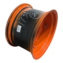 15"W x 24"D, Kubota Orange 4-Hole Rim with Clamp/Loop Style