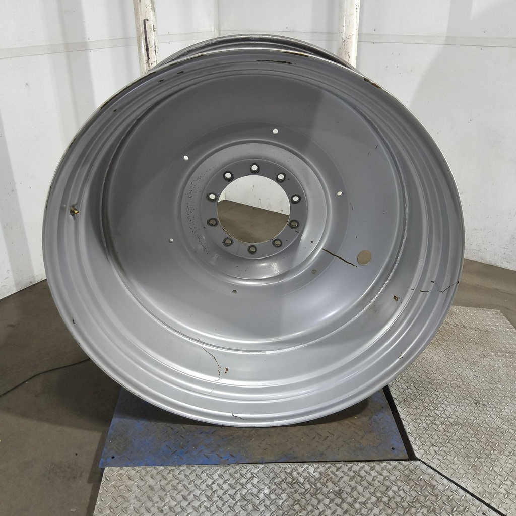 20"W x 46"D, Case IH Silver Mist 10-Hole Formed Plate , -9.38" Offset