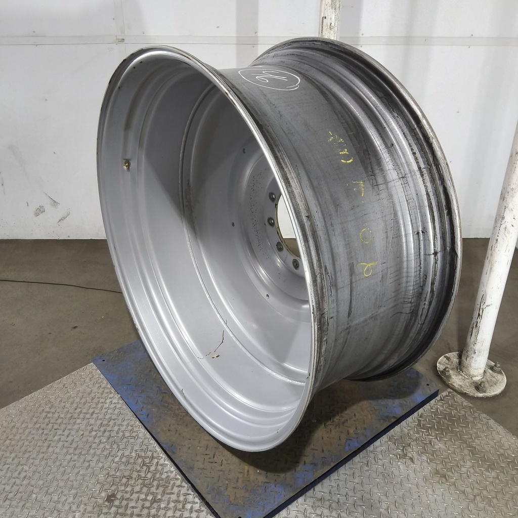 20"W x 46"D, Case IH Silver Mist 10-Hole Formed Plate , -9.38" Offset