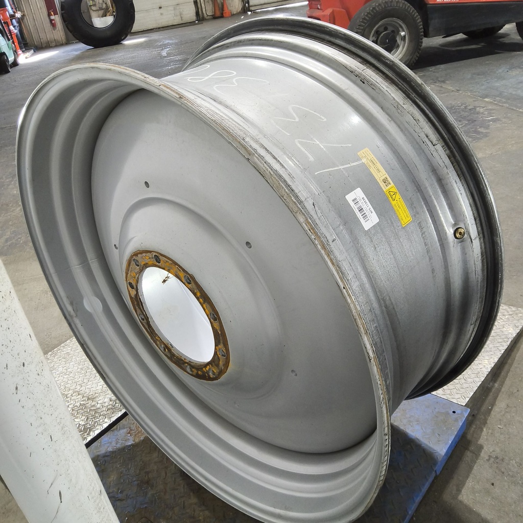 20"W x 46"D, Case IH Silver Mist 10-Hole Formed Plate , -9.38" Offset