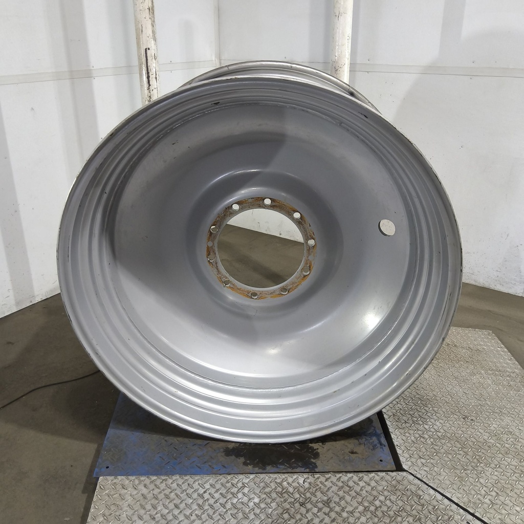 25"W x 46"D, Case IH Silver Mist 10-Hole Bubble Disc , -1.38" Offset