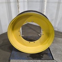 10"W x 38"D, John Deere Yellow 8-Hole Stub Disc (groups of 2 bolts) , 1.12" Offset
