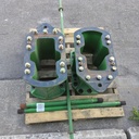 15.75"L Combine Frame Extension for X9 1000 Series, John Deere Green